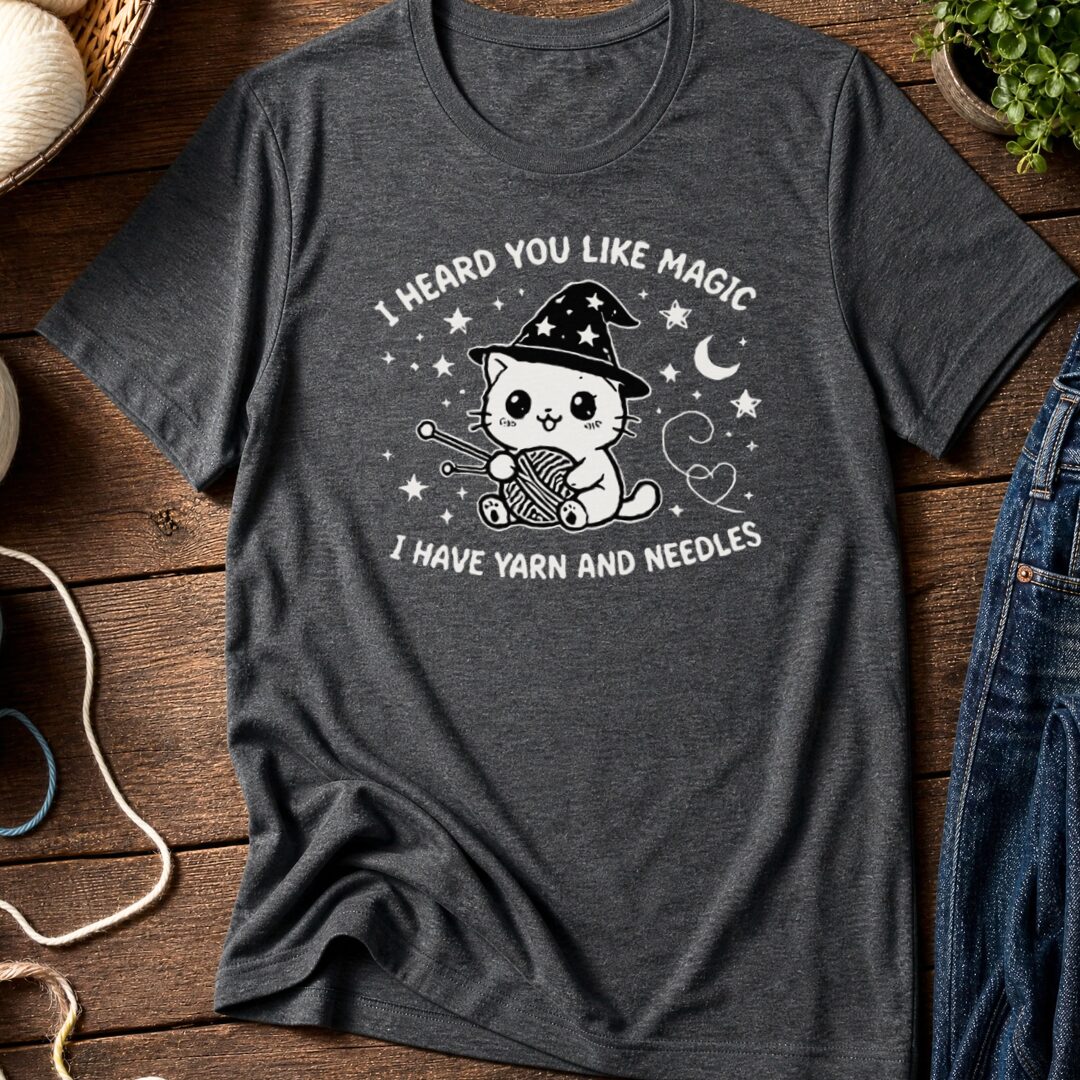I Heard You Like Magic T-Shirt Dark Grey t-shirt