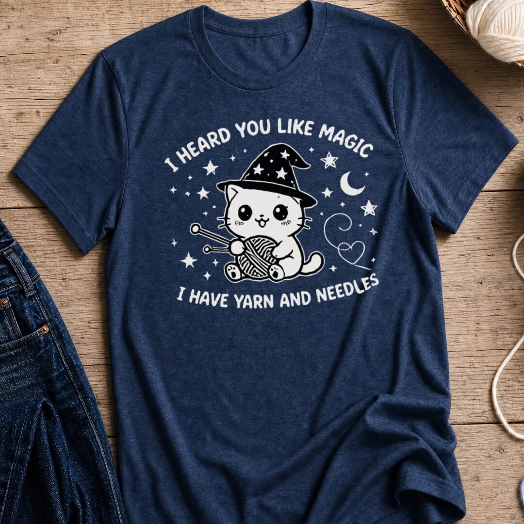 I Heard You Like Magic T-Shirt Navy t-shirt