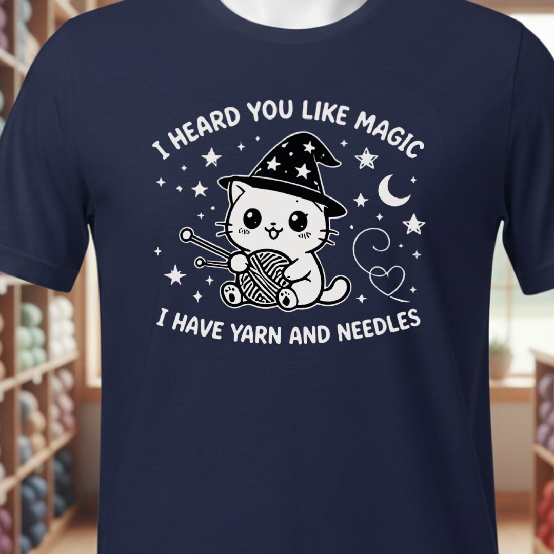 I Heard You Like Magic T-Shirt Navy t-shirt