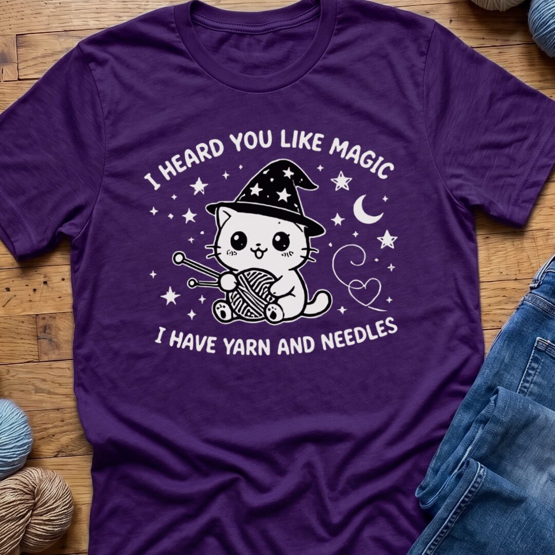 I Heard You Like Magic T-Shirt Purple t-shirt