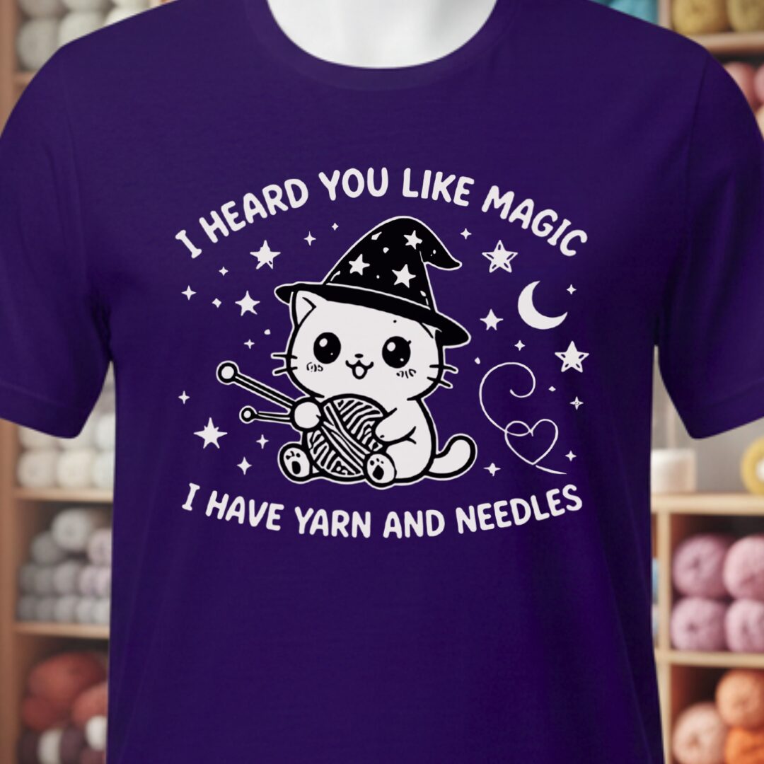 I Heard You Like Magic T-Shirt Purple t-shirt