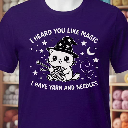 I Heard You Like Magic T-Shirt Purple t-shirt