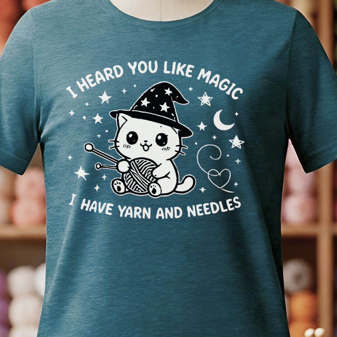 I Heard You Like Magic T-Shirt Teal Blue t-shirt