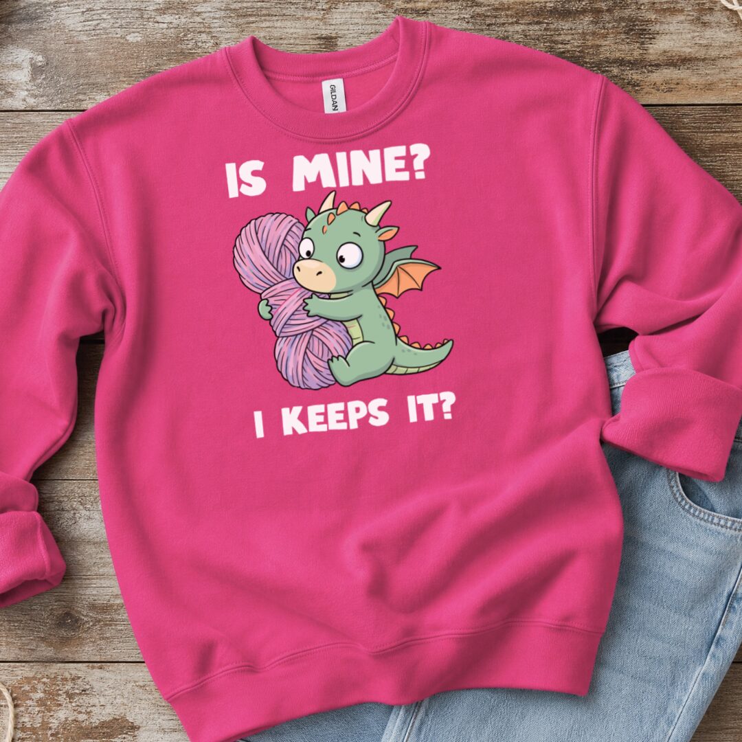 I Keeps It Bright Pink Sweatshirt.jpg