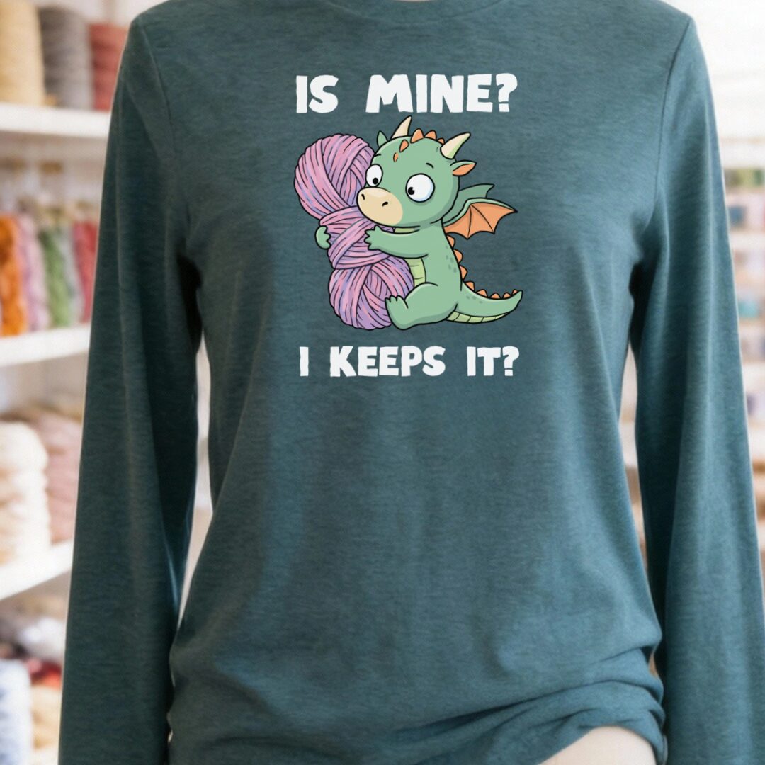 I Keeps It Teal Blue Long Sleeve Tee.jpg