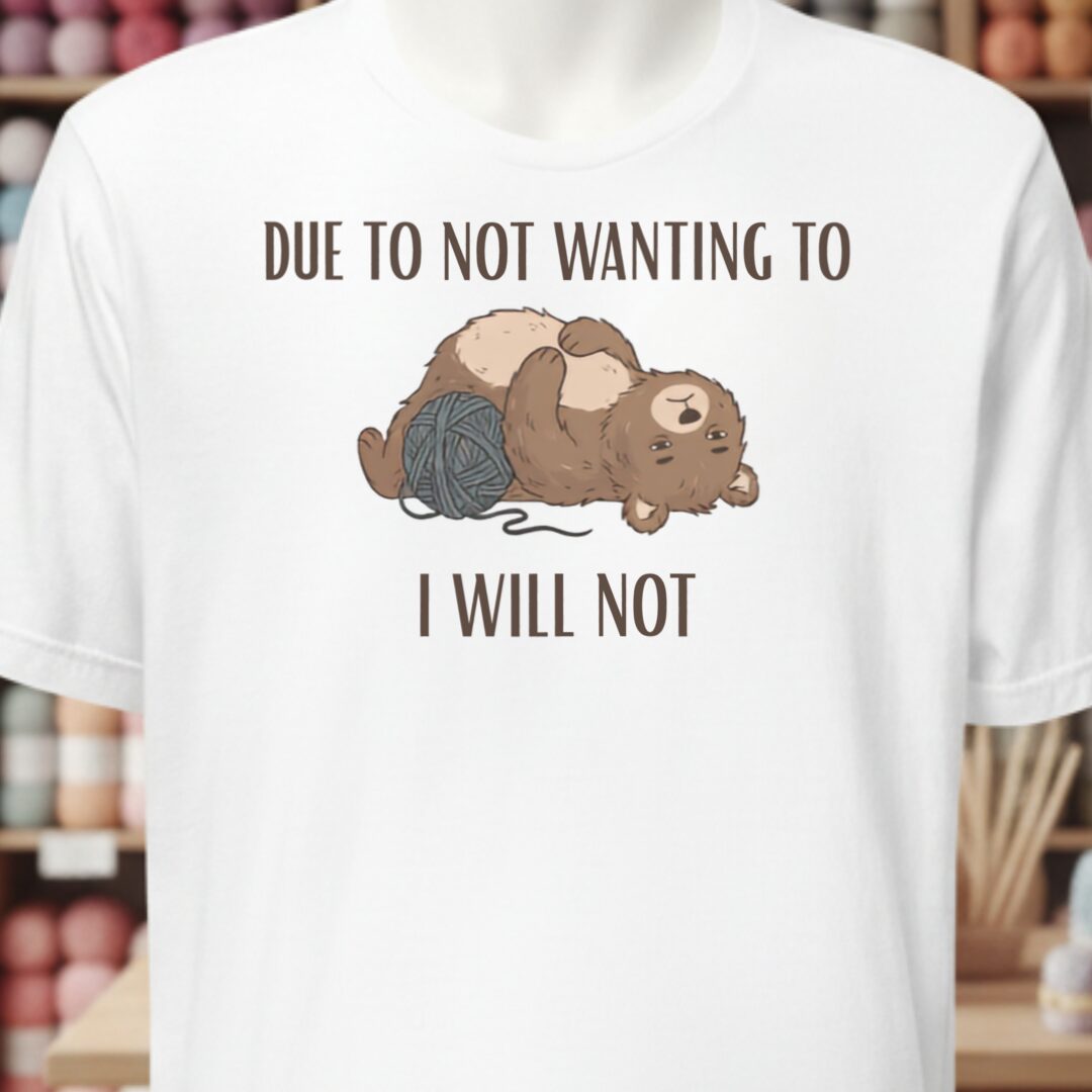 I Will Not White T-Shirt.jpg