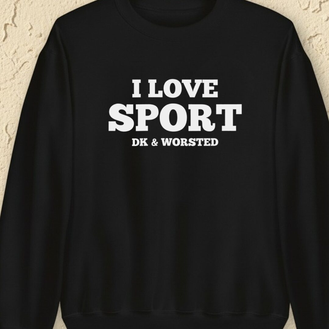 I love Sport Black Sweatshirt.jpg