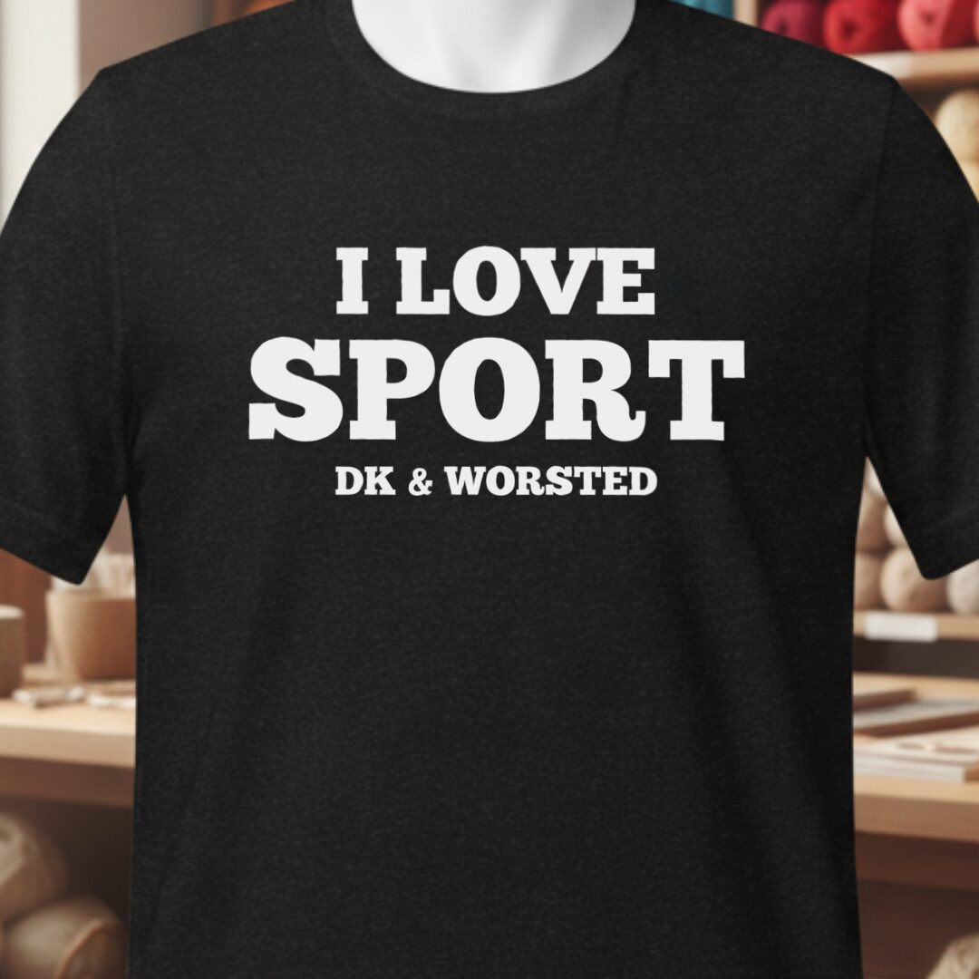 I love Sport T-Shirt Black t-shirt
