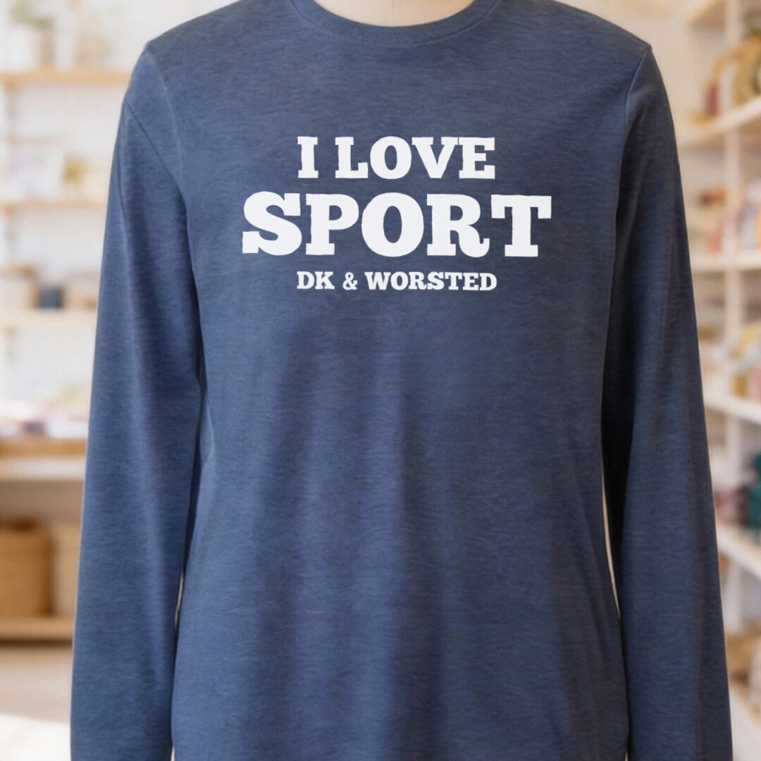 I love Sport Long Sleeve Tee Navy t-shirt