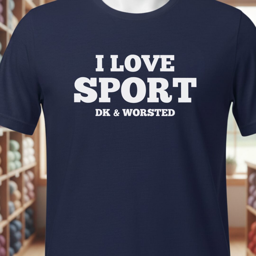 I love Sport T-Shirt Navy t-shirt