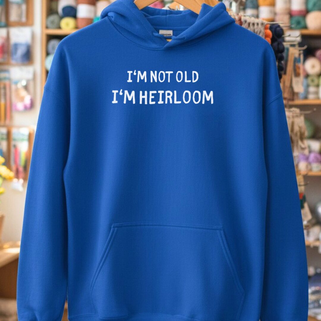 I'm Heirloom Hoodie Royal t-shirt