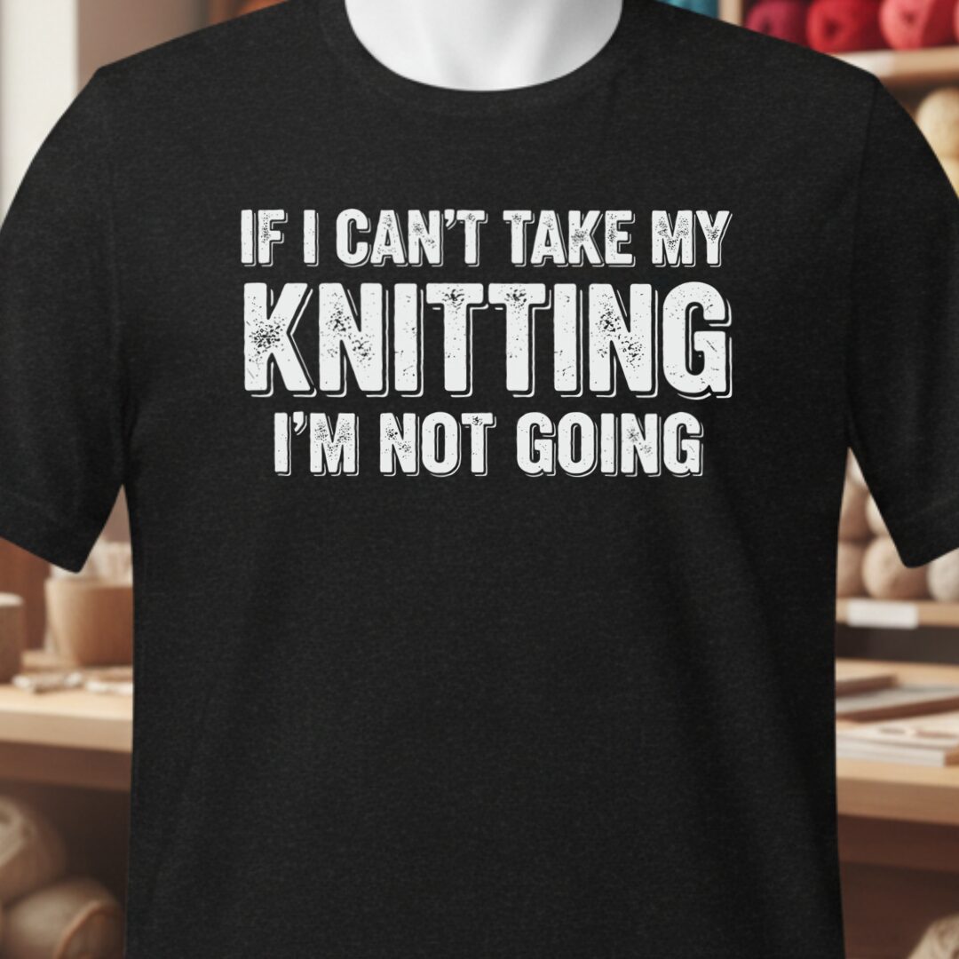 I'm Not Going T-Shirt Black t-shirt