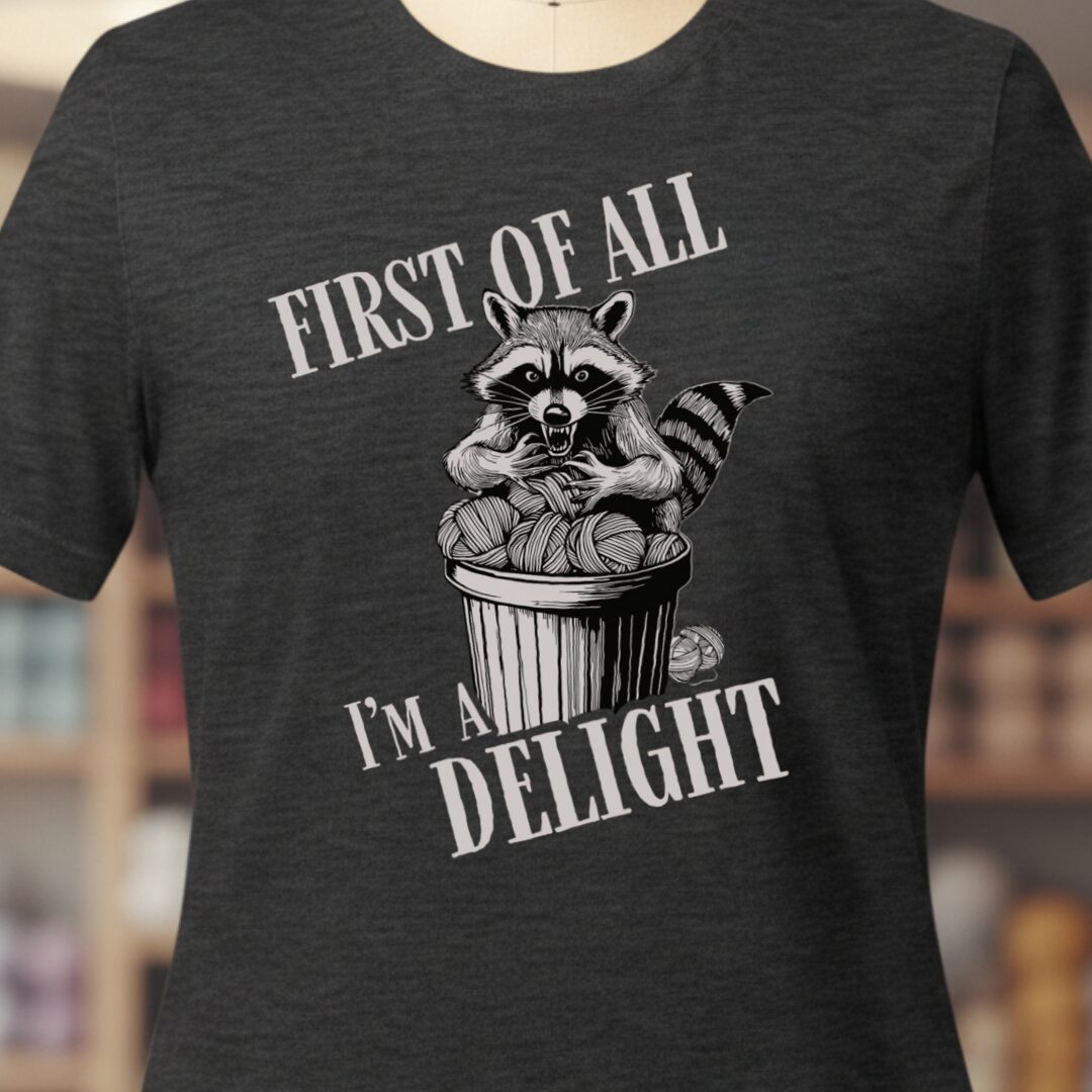 I'm a Delight T-Shirt Dark Grey t-shirt