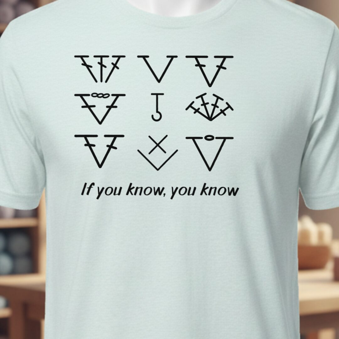 If you know, you know T-Shirt Ice Blue t-shirt