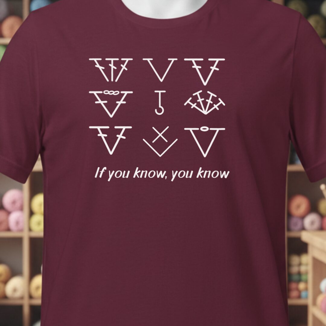If you know, you know T-Shirt Maroon t-shirt