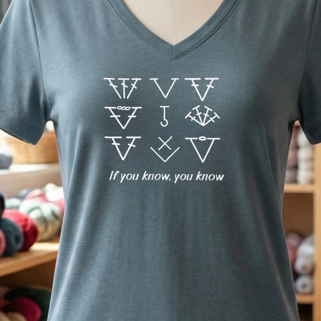 If you know, you know V-Neck T-Shirt Slate t-shirt