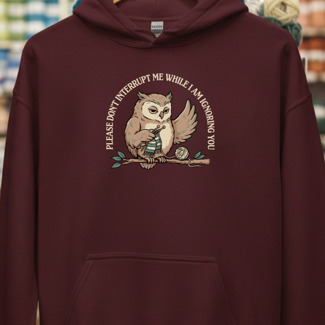 Ignoring You Maroon Hoodie.jpg