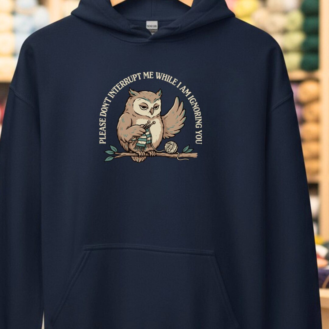 Ignoring You Navy Hoodie.jpg