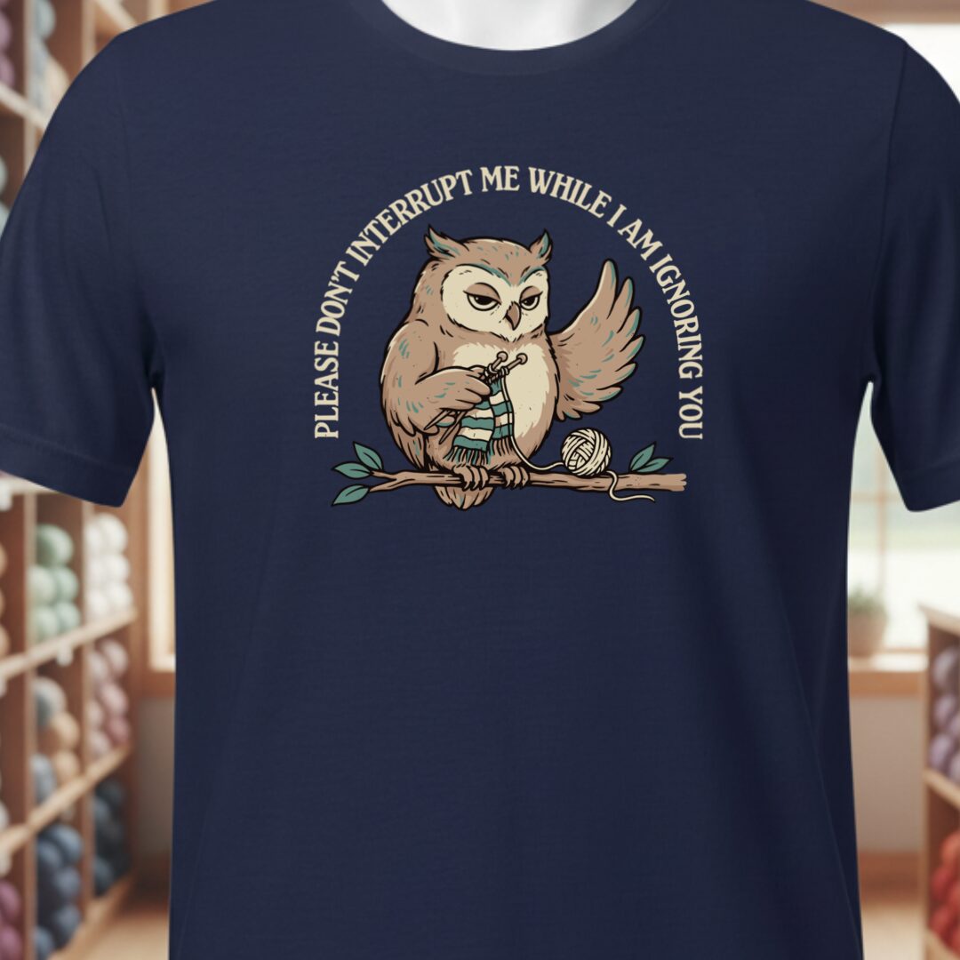 Ignoring You Navy T-Shirt.jpg