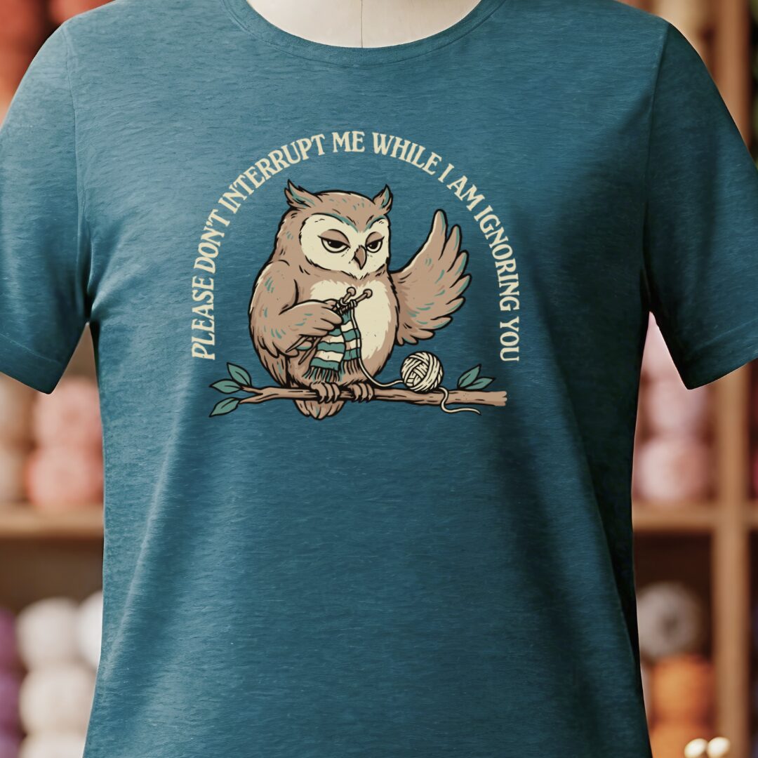 Ignoring You Teal Blue T-Shirt.jpg