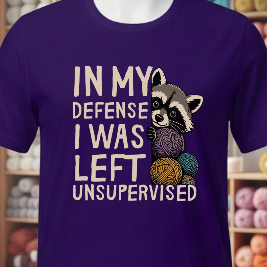 In My Defense T-Shirt Purple t-shirt