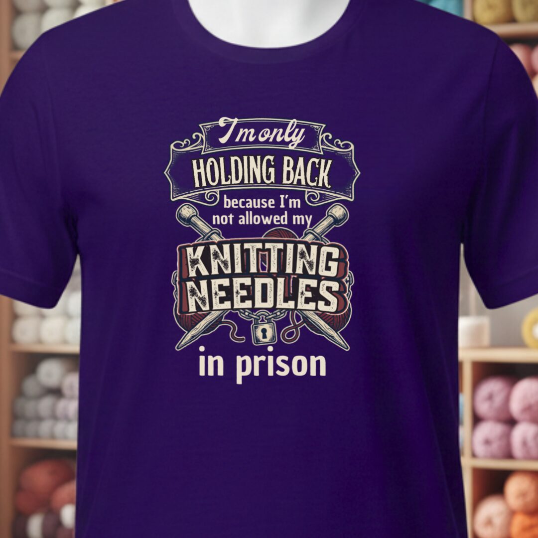 In Prison T-Shirt Purple t-shirt