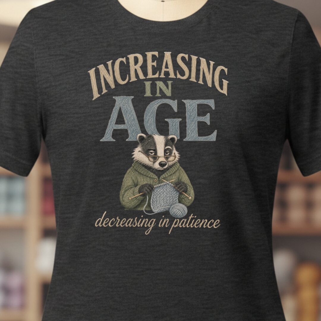 Increasing In Age T-Shirt Dark Grey t-shirt