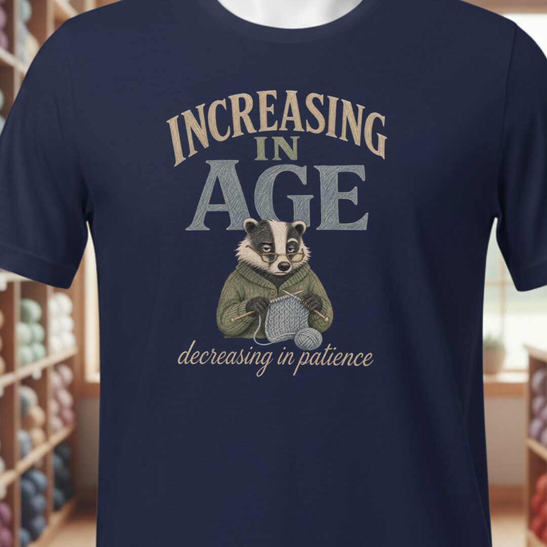 Increasing In Age T-Shirt Navy t-shirt