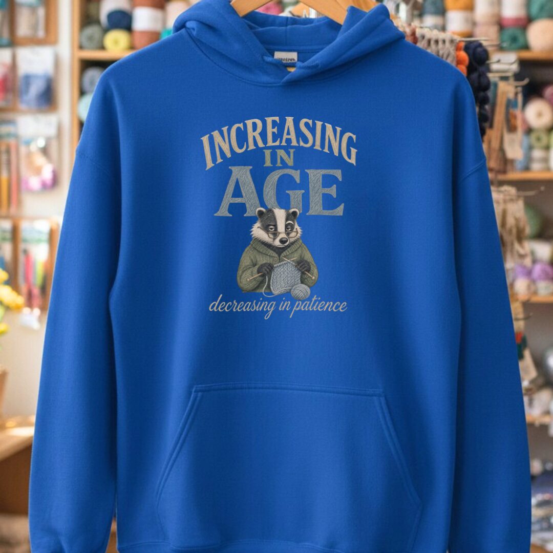 Increasing In Age Hoodie Royal t-shirt