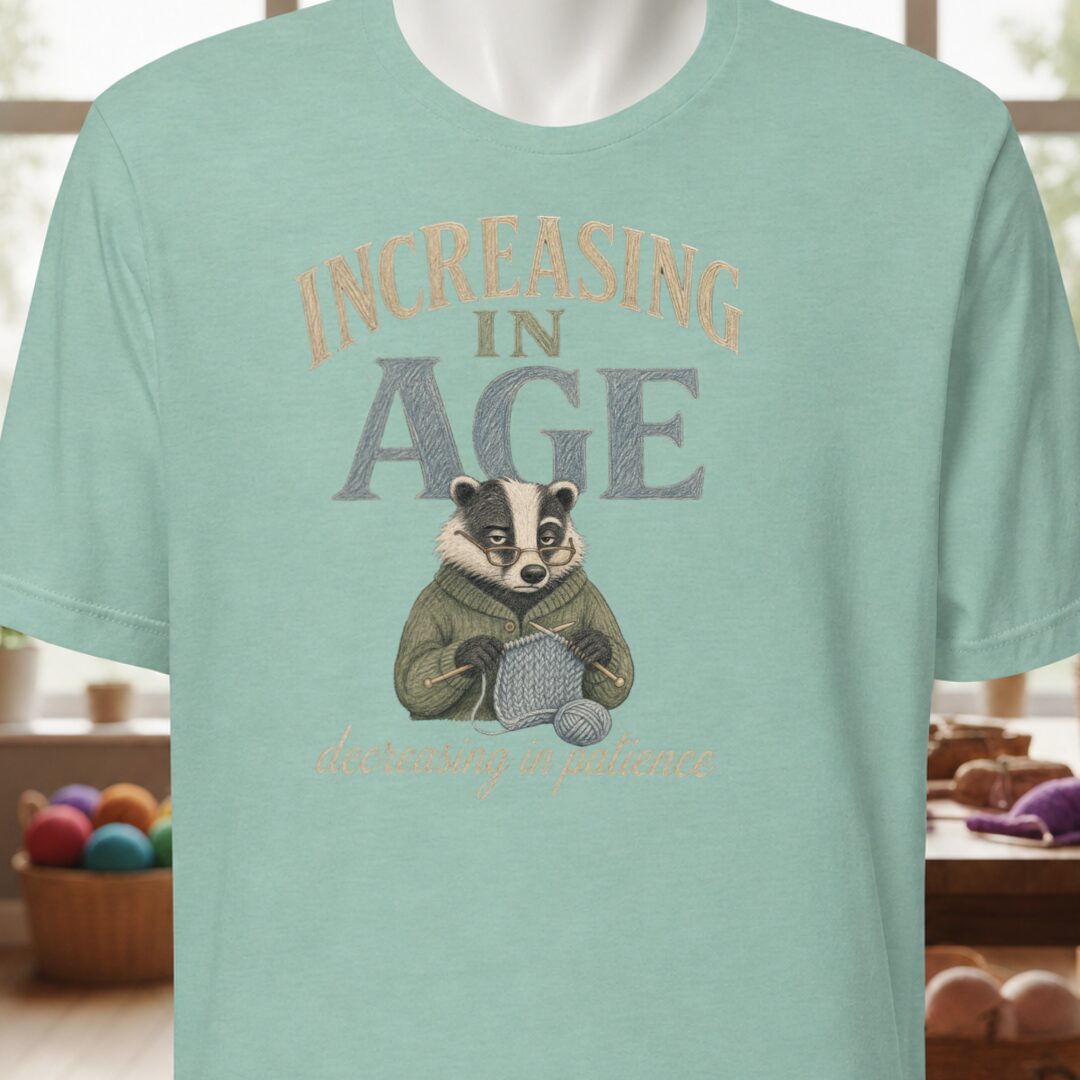 Increasing In Age T-Shirt Sea Breeze t-shirt