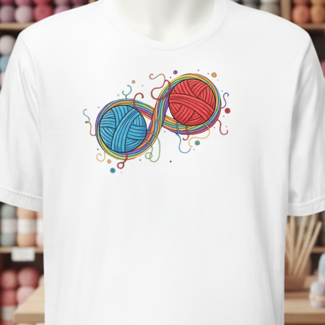 Infinity Yarn T-Shirt White t-shirt