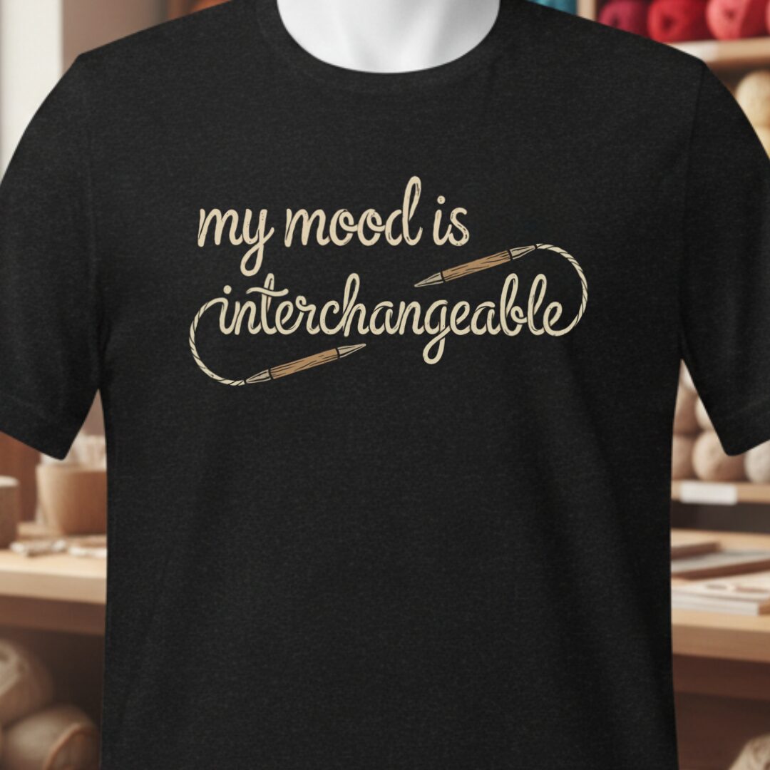 Interchangeable T-Shirt Black t-shirt