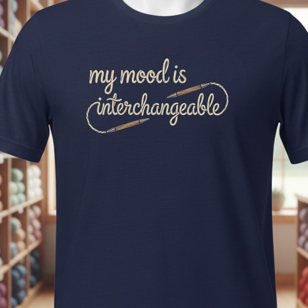 Interchangeable T-Shirt Navy t-shirt