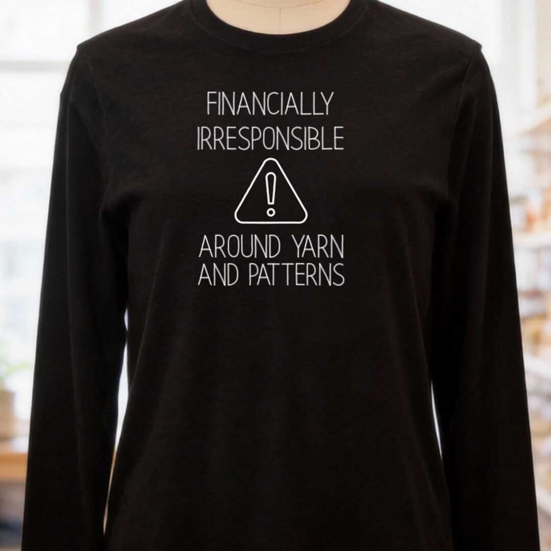 Irresponsible Long Sleeve Tee Black t-shirt