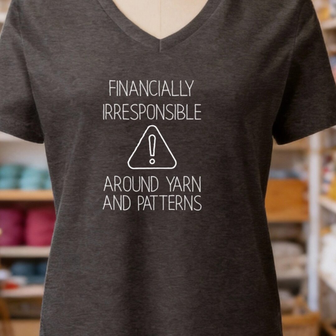 Irresponsible V-Neck T-Shirt Dark Grey t-shirt