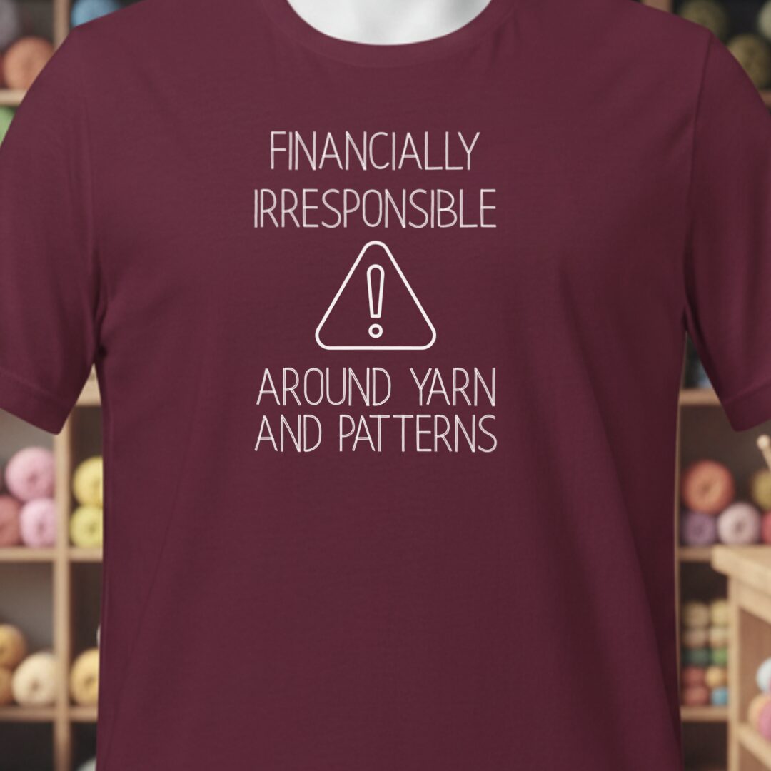 Irresponsible T-Shirt Maroon t-shirt