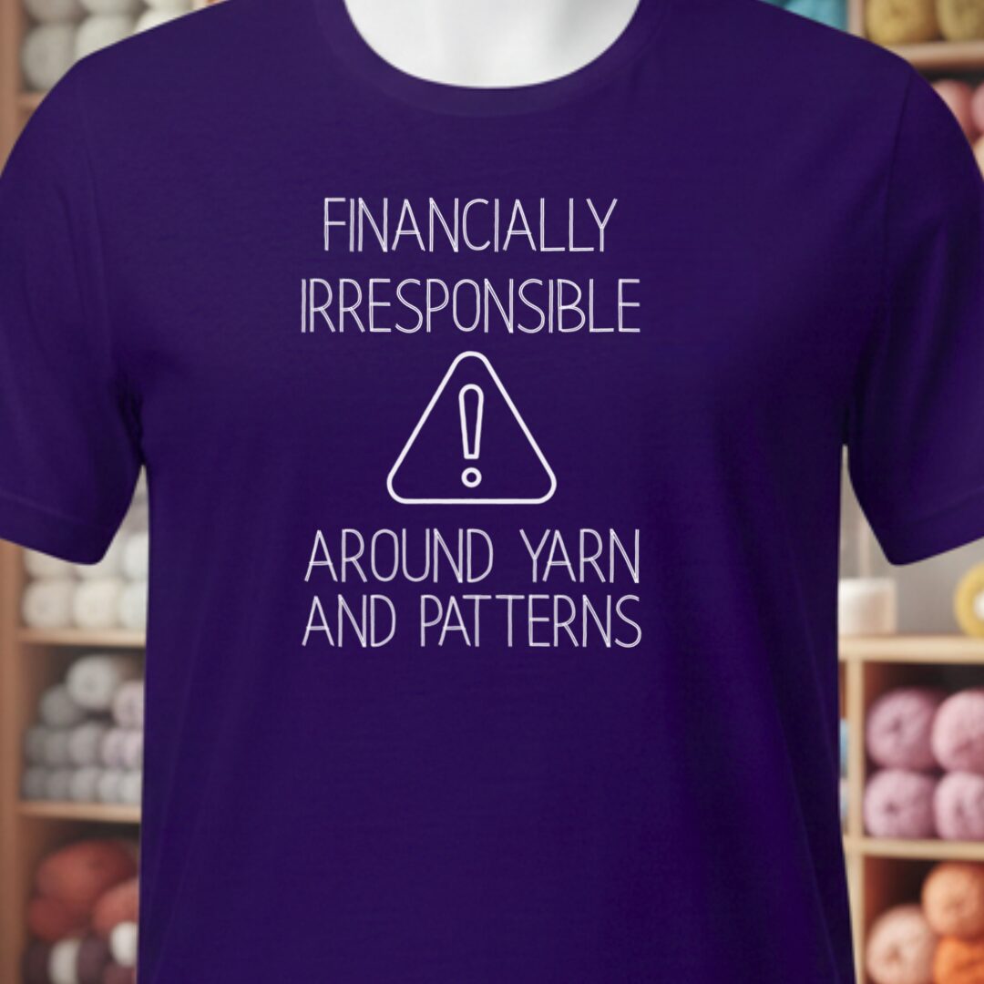 Irresponsible T-Shirt Purple t-shirt