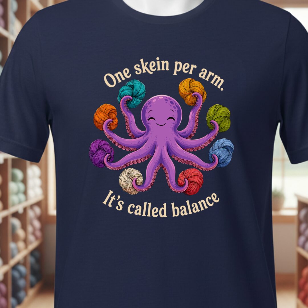 It's Called Balance T-Shirt Navy t-shirt