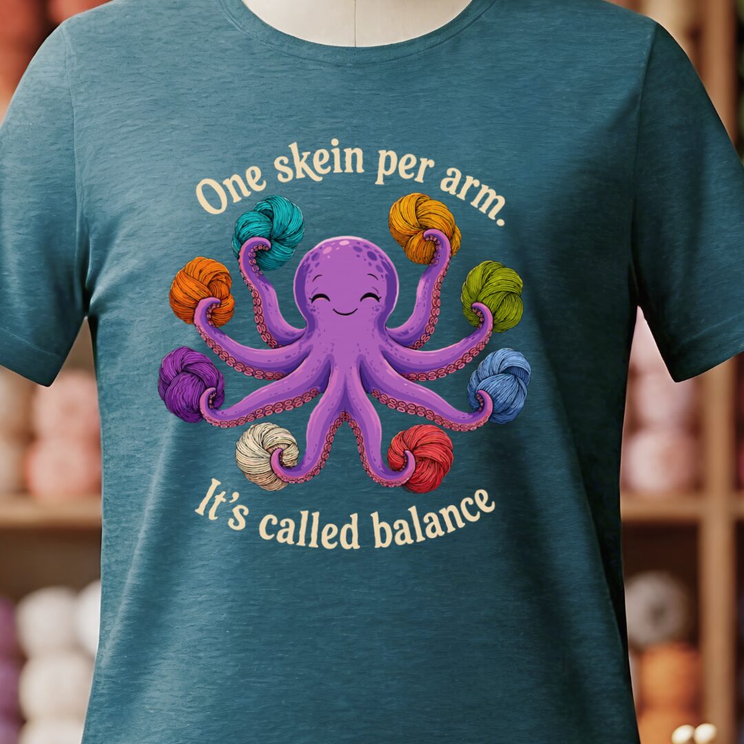 It's Called Balance T-Shirt Teal Blue t-shirt