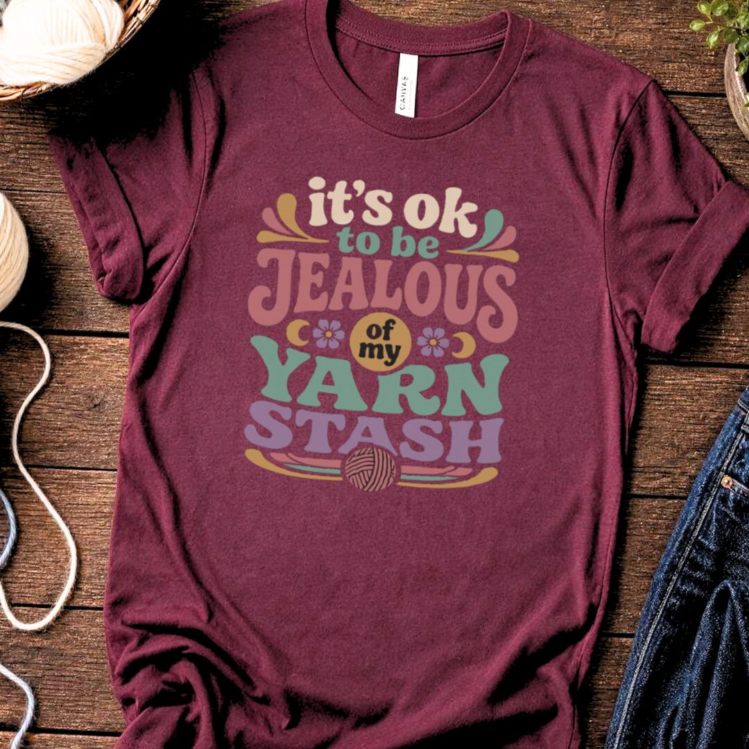Jealous T-Shirt Maroon t-shirt