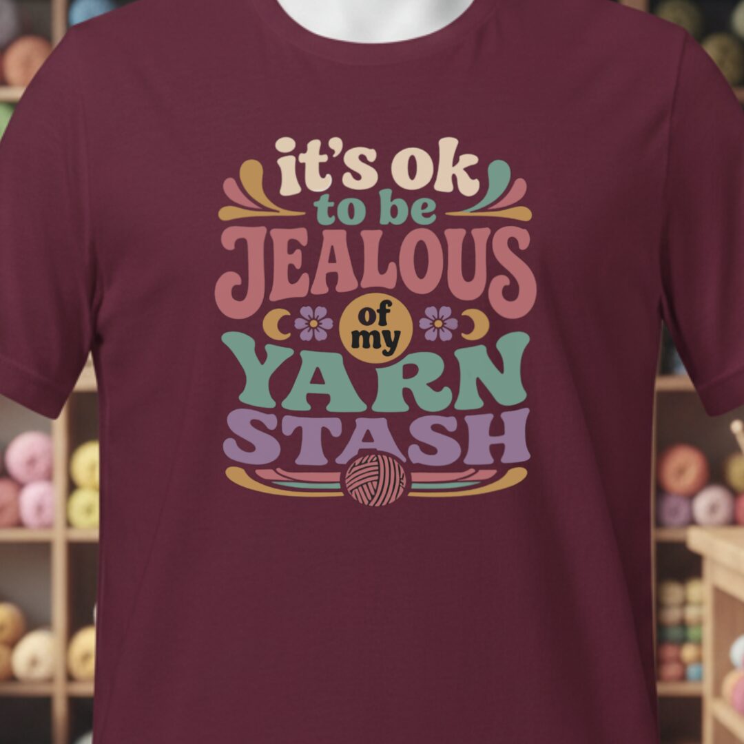 Jealous T-Shirt Maroon t-shirt