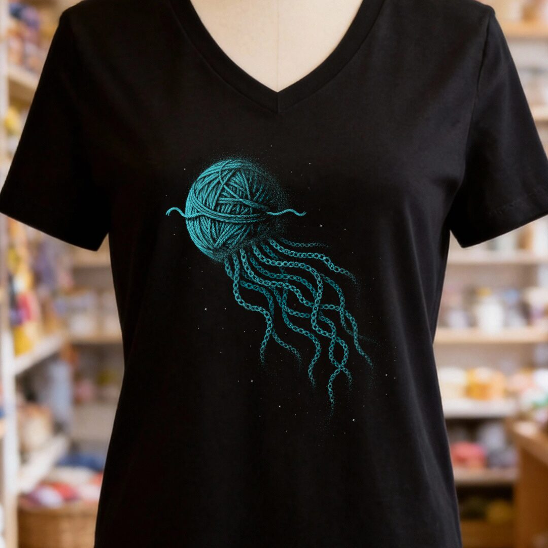 Jellyfish Black V Neck.jpg