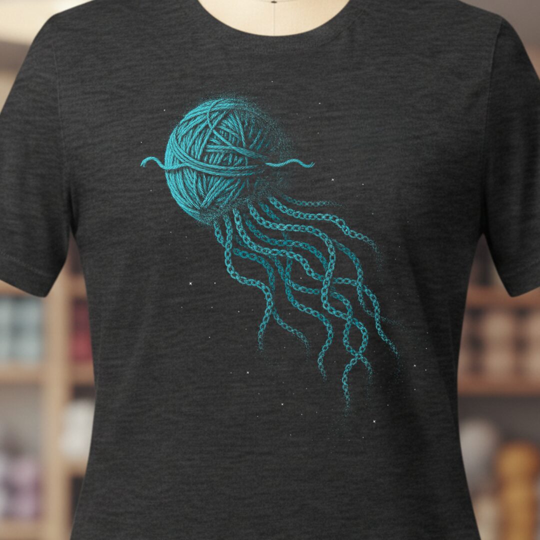 Jellyfish Dark Grey T-Shirt.jpg