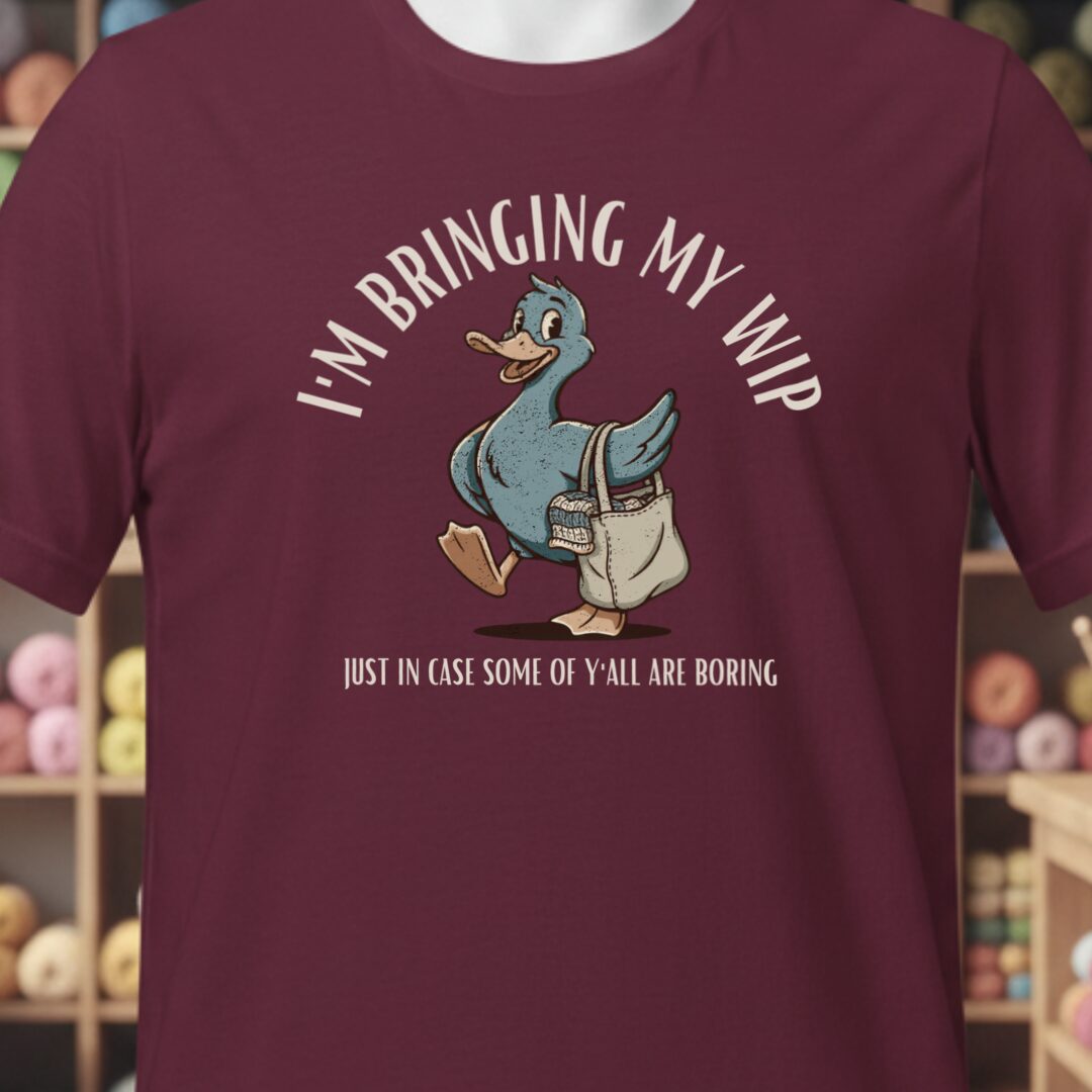 Just In Case Maroon T-Shirt.jpg