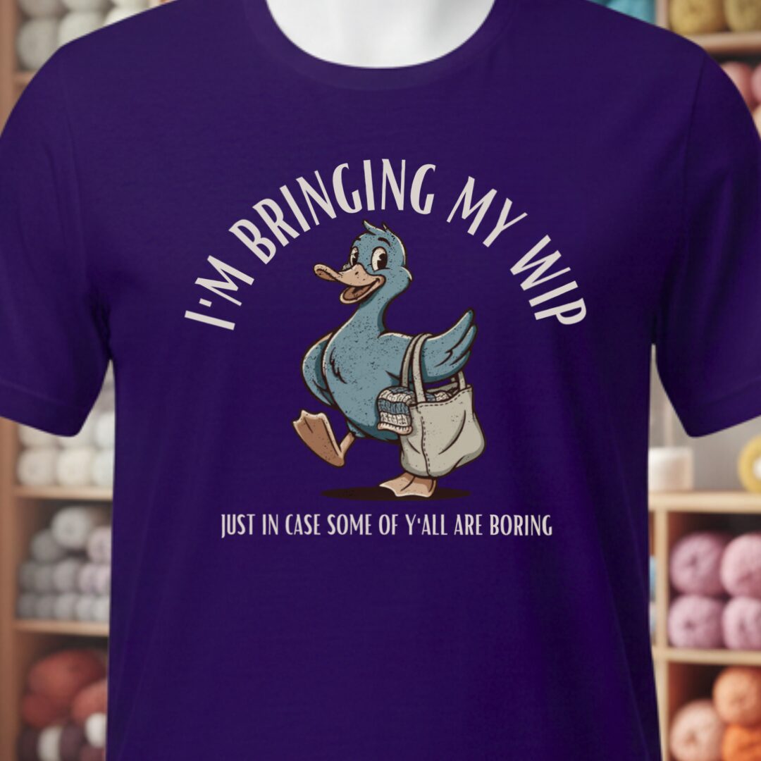 Just In Case Purple T-Shirt.jpg