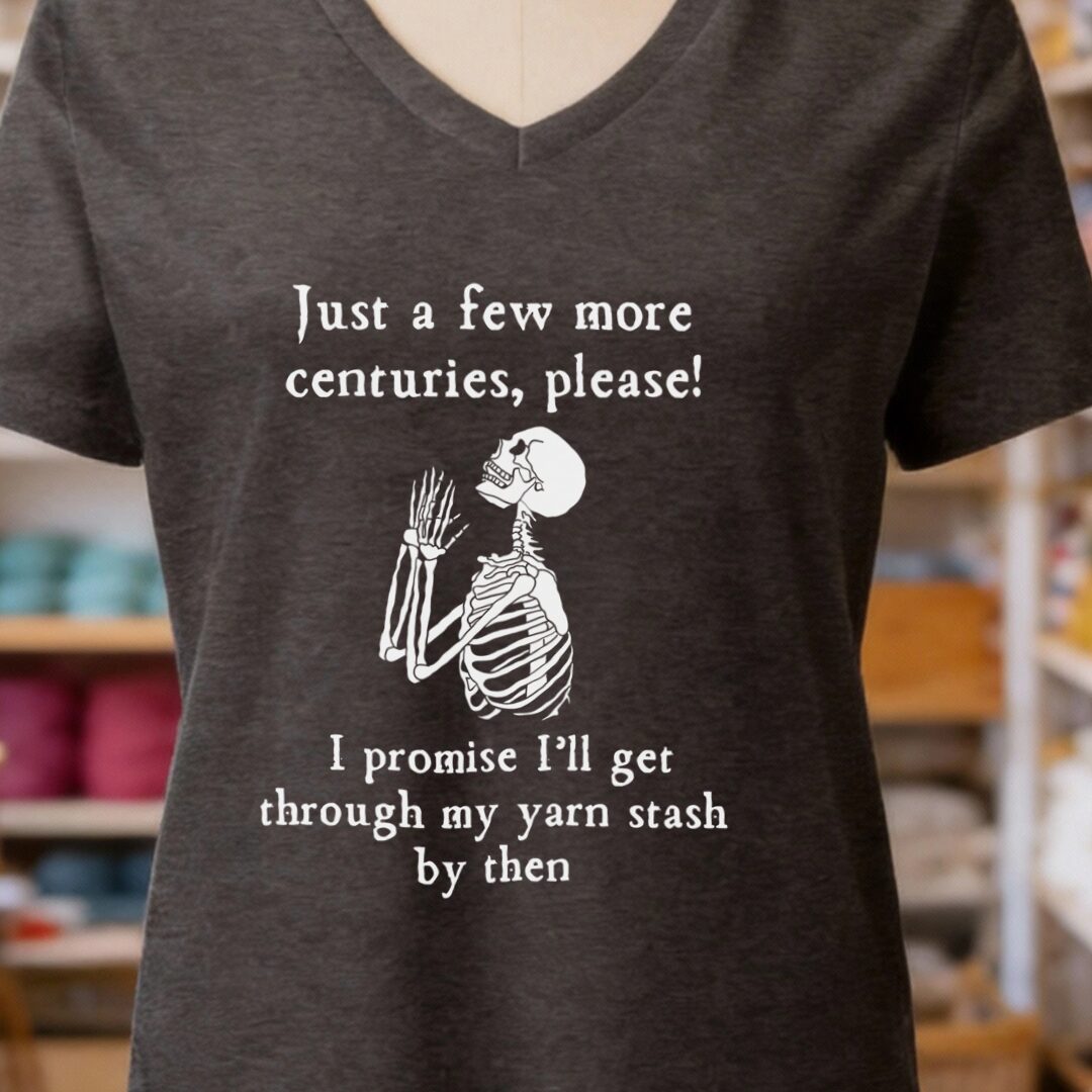 Just a Bit Longer V-Neck T-Shirt Dark Grey t-shirt