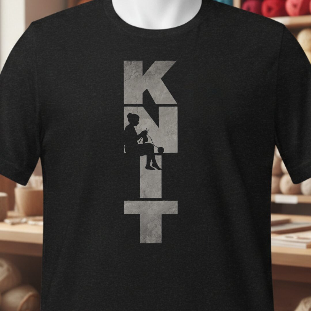 KNIT T-Shirt Black t-shirt