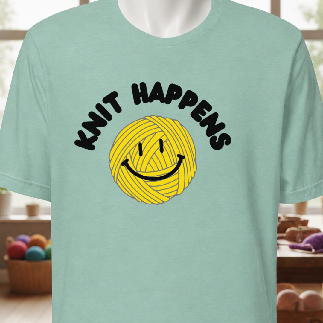 Knit Happens T-Shirt Sea Breeze t-shirt