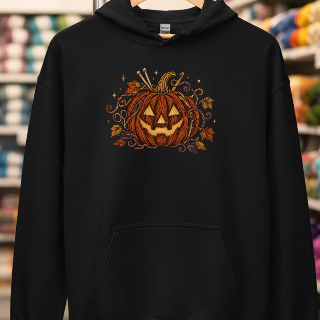 Knit Or Treat Hoodie Black t-shirt
