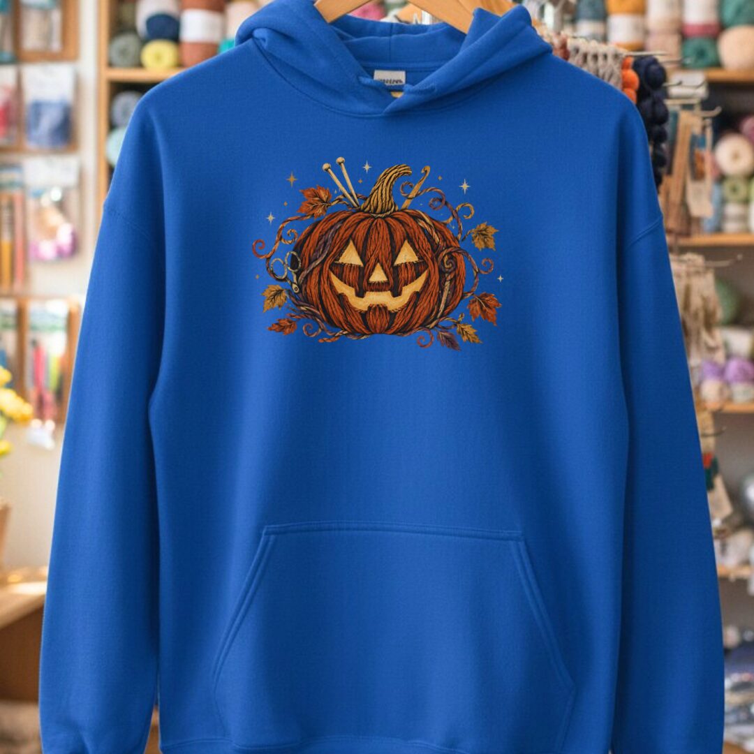 Knit Or Treat Hoodie Royal t-shirt